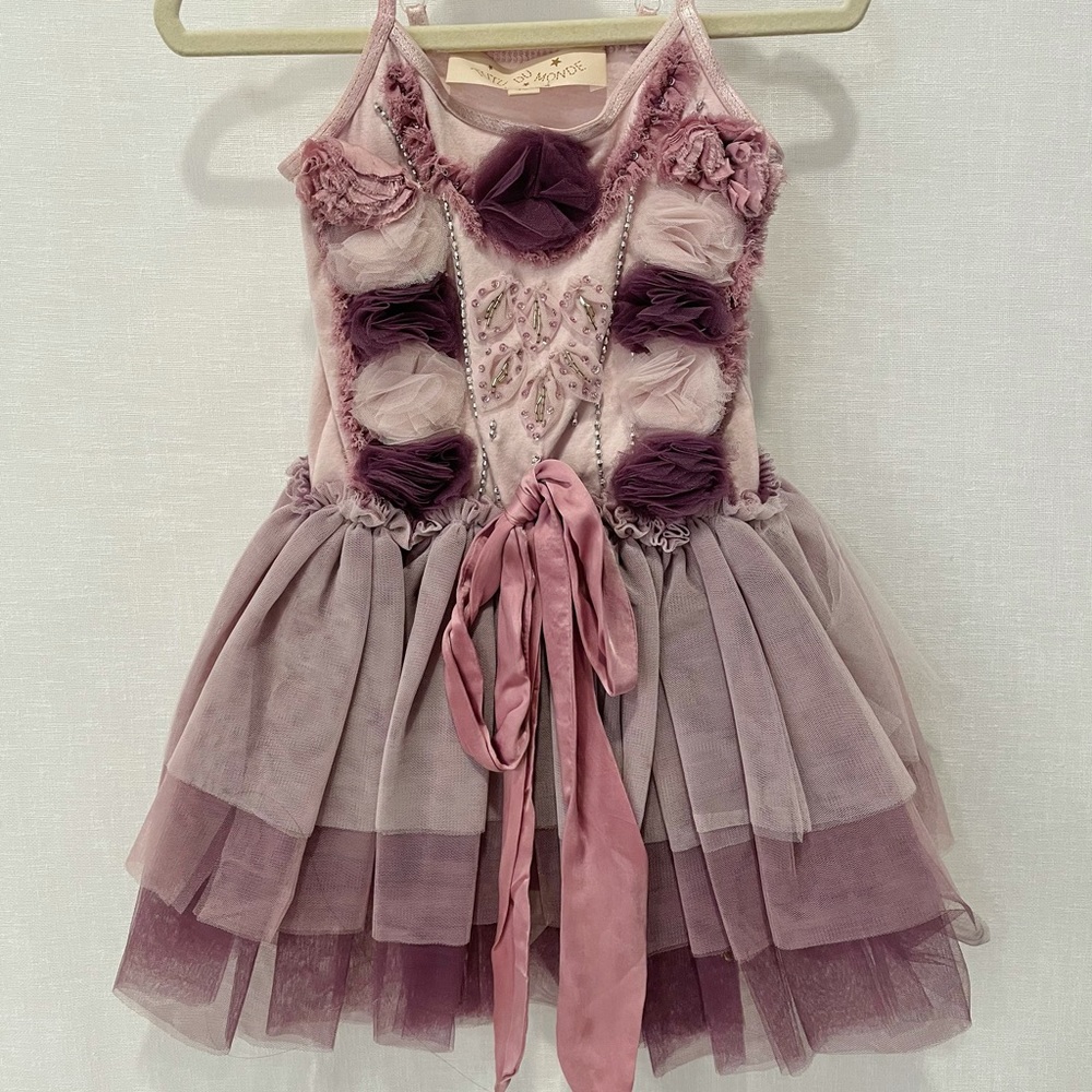 Tutu du monde royal plum tutu dress - v rare!!!!